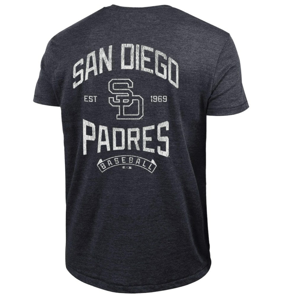 San Diego Padres Champion Vintage 3-Hit Tri-Blend T-Shirt Online