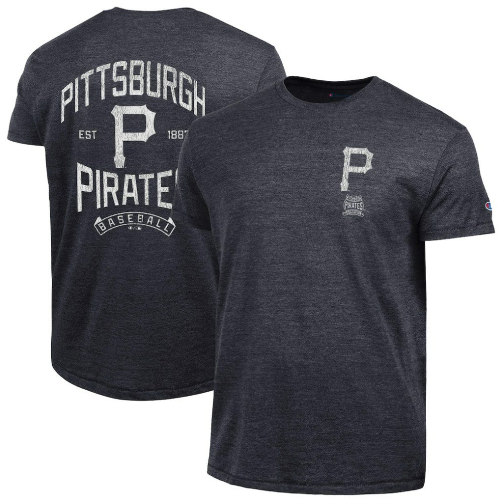 Pittsburgh Pirates Champion Vintage 3-Hit Tri-Blend T-Shirt Near Me