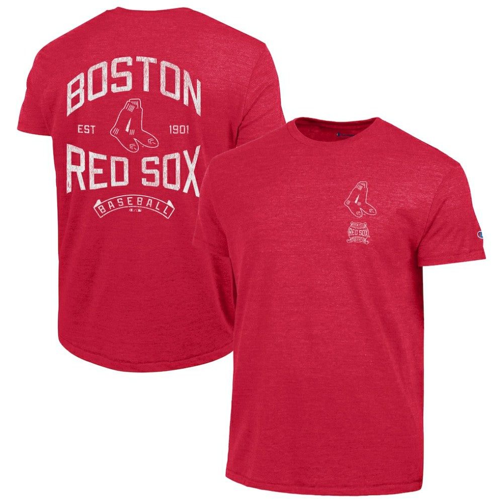 Boston Red Sox Champion Vintage 3-Hit Tri-Blend T-Shirt discount