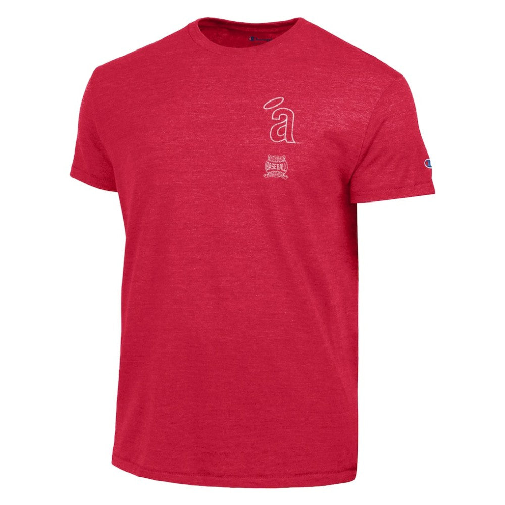 Los Angeles Angels Champion Vintage 3-Hit Tri-Blend T-Shirt for sale