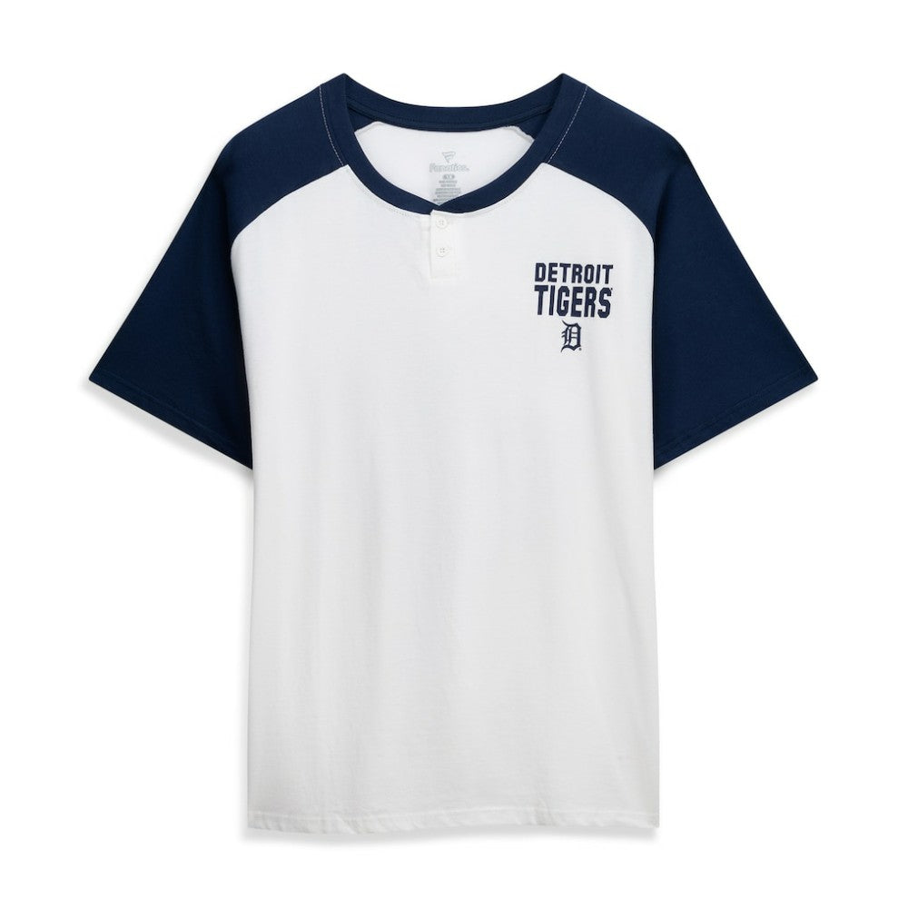 Tarik Skubal Detroit Tigers Profile Women's Plus Size Name & Number Raglan Henley T-Shirt Online