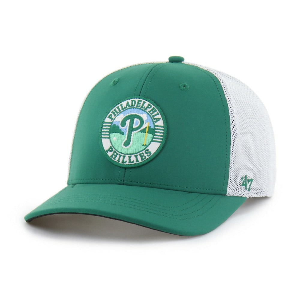 Philadelphia Phillies '47 Elevated Greens Adjustable Trucker Hat Online