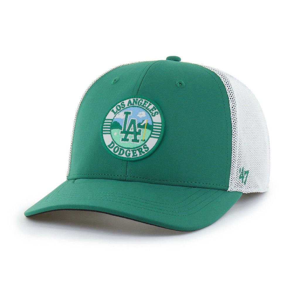 Los Angeles Dodgers '47 Elevated Greens Adjustable Trucker Hat for sale