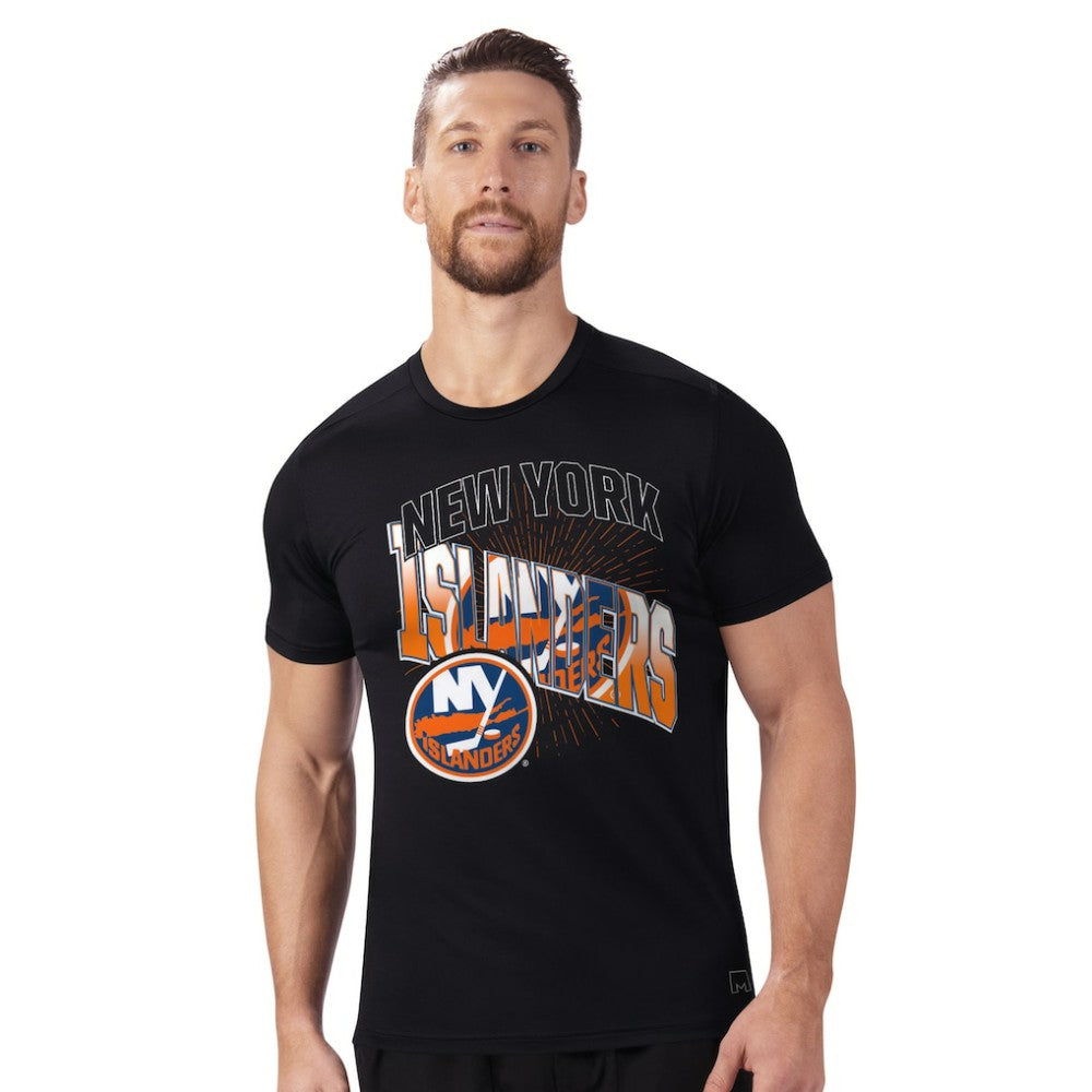 New York Islanders - MSX by Michael Strahan Festive T-Shirt Black