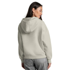 Cleveland Browns Starter Women's Rhinestone Relaxed Hoodie Khaki - NFL