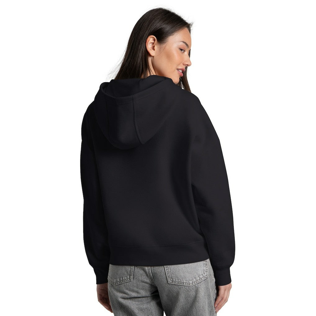 Washington Commanders Starter Women's Rhinestone Relaxed Hoodie Black - NFL