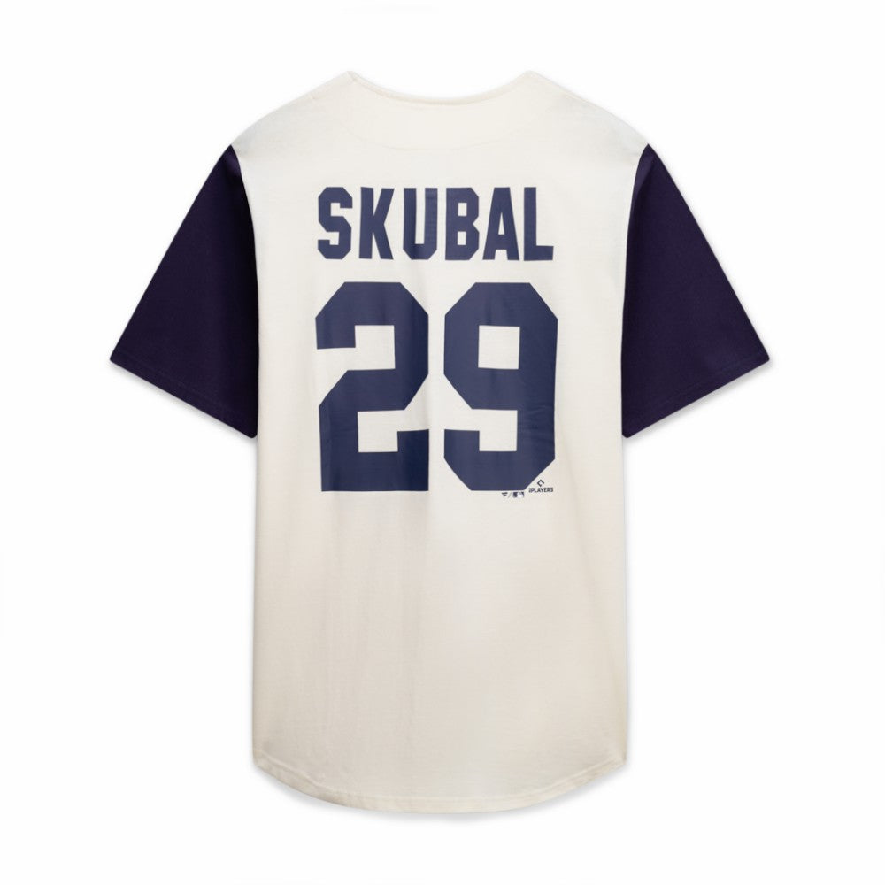 Detroit Tigers Profile Big & Tall Two-Color Fashion Jersey - Cream/Navy | MLB Jerseys