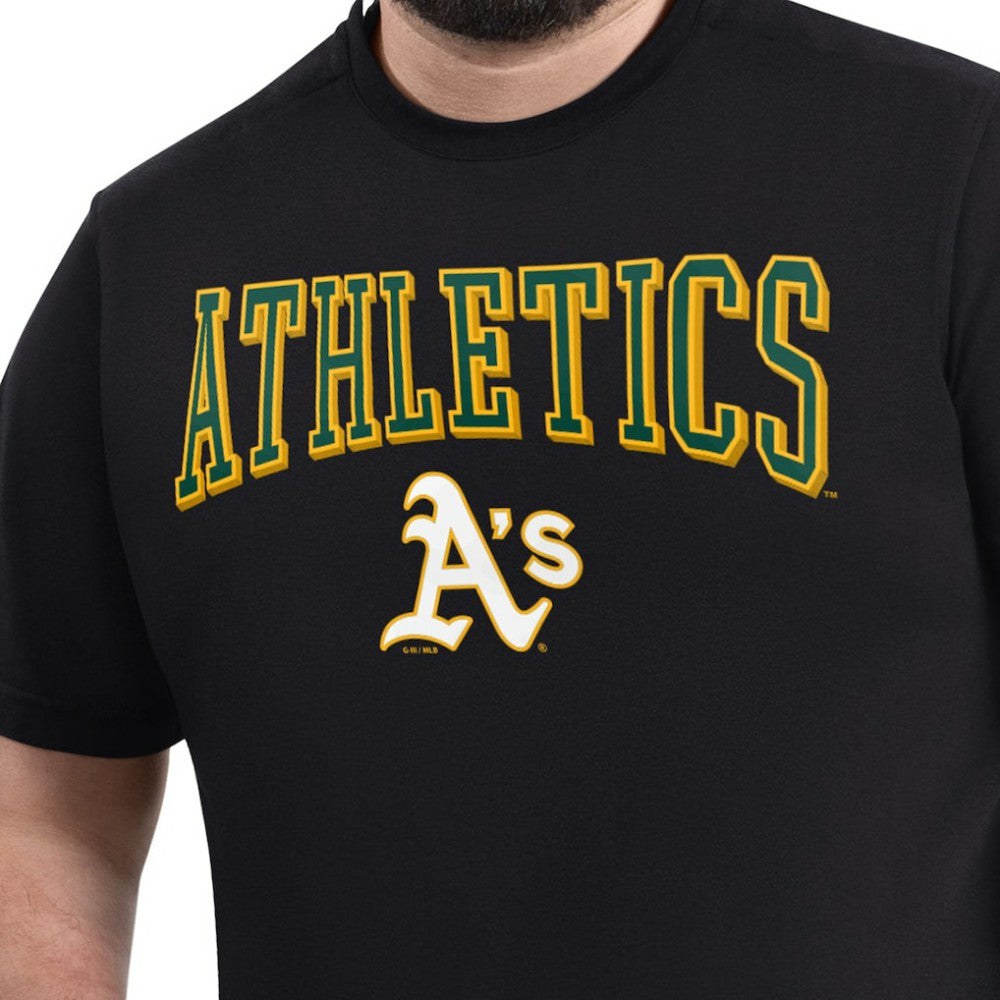 Athletics G-III Sports by Carl Banks Adaptive Classic Team Spirit T-Shirt for sale