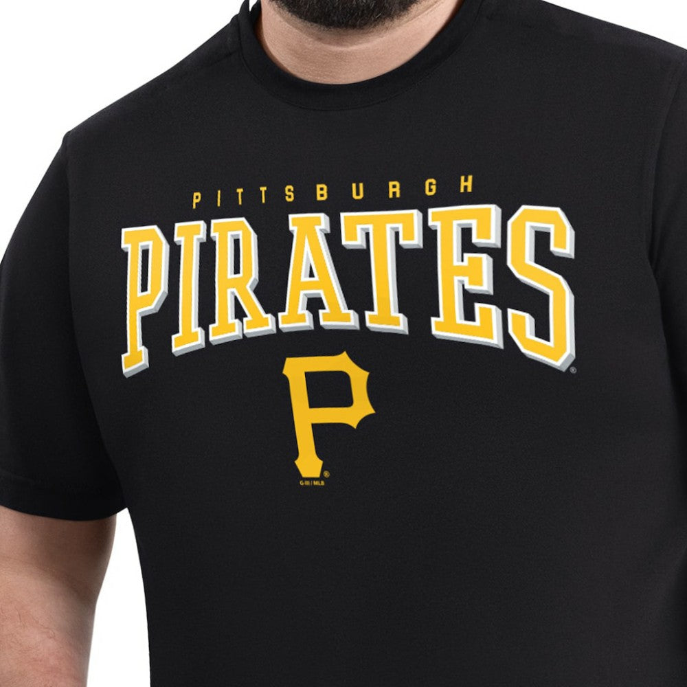 Pittsburgh Pirates G-III Sports by Carl Banks Adaptive Classic Team Spirit T-Shirt Sale