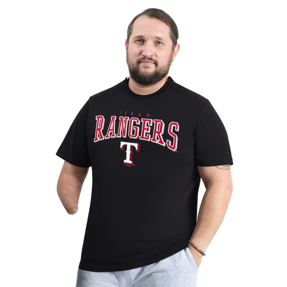 Texas Rangers G-III Sports by Carl Banks Adaptive Classic Team Spirit T-Shirt On Sale