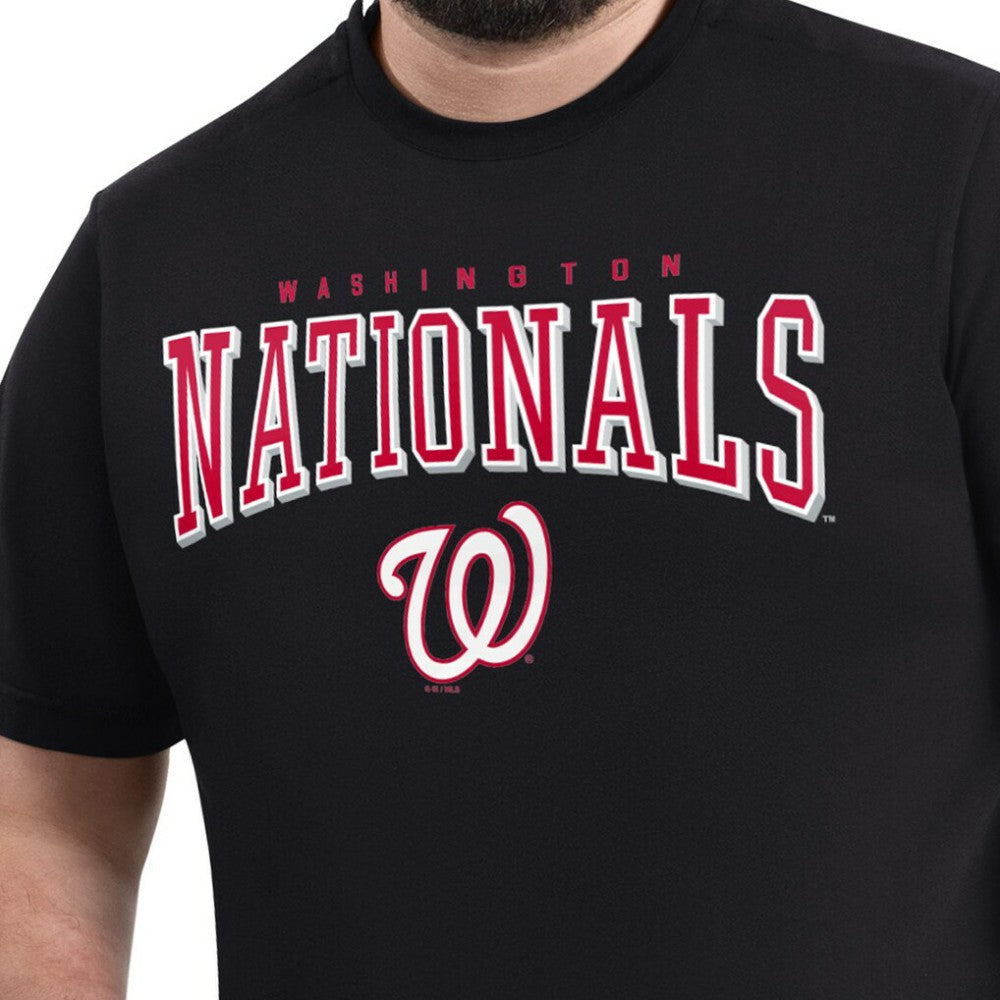 Washington Nationals G-III Sports by Carl Banks Adaptive Classic Team Spirit T-Shirt for sale