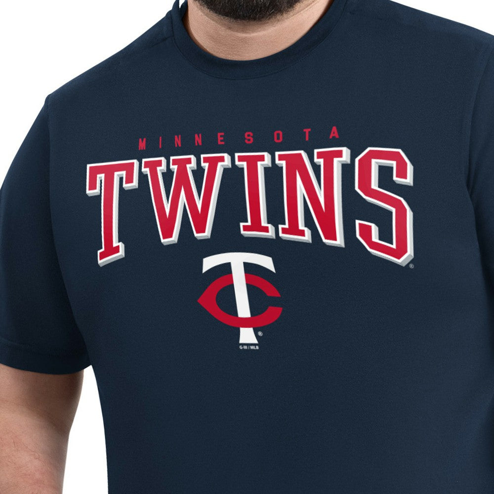 Minnesota Twins G-III Sports by Carl Banks Adaptive Classic Team Spirit T-Shirt Near Me