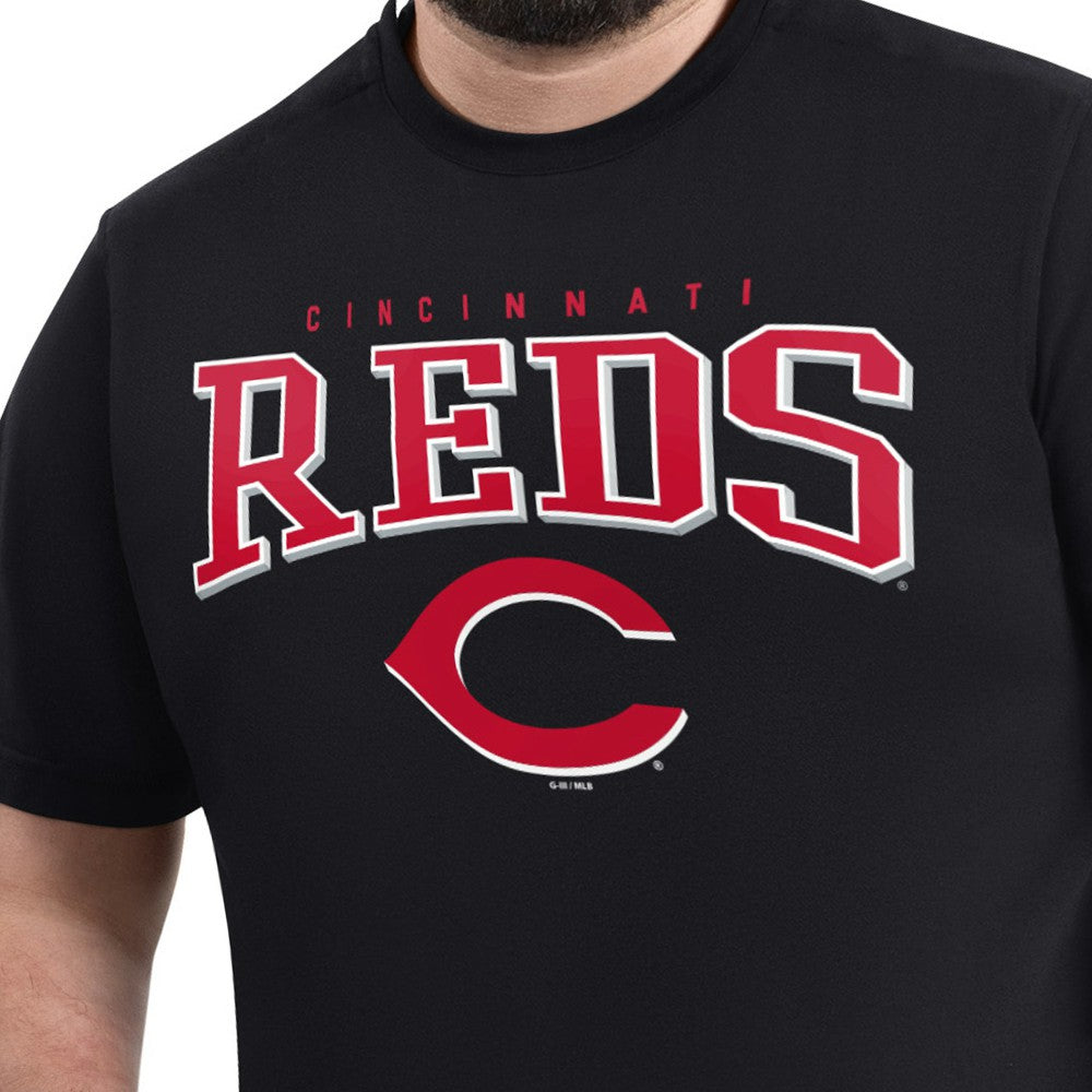 Cincinnati Reds G-III Sports by Carl Banks Adaptive Classic Team Spirit T-Shirt On Sale