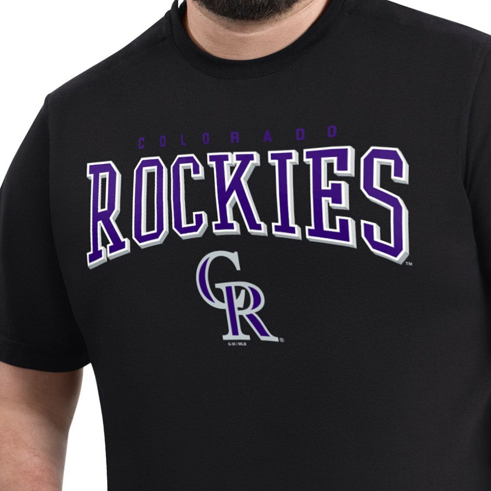 Colorado Rockies G-III Sports by Carl Banks Adaptive Classic Team Spirit T-Shirt for sale