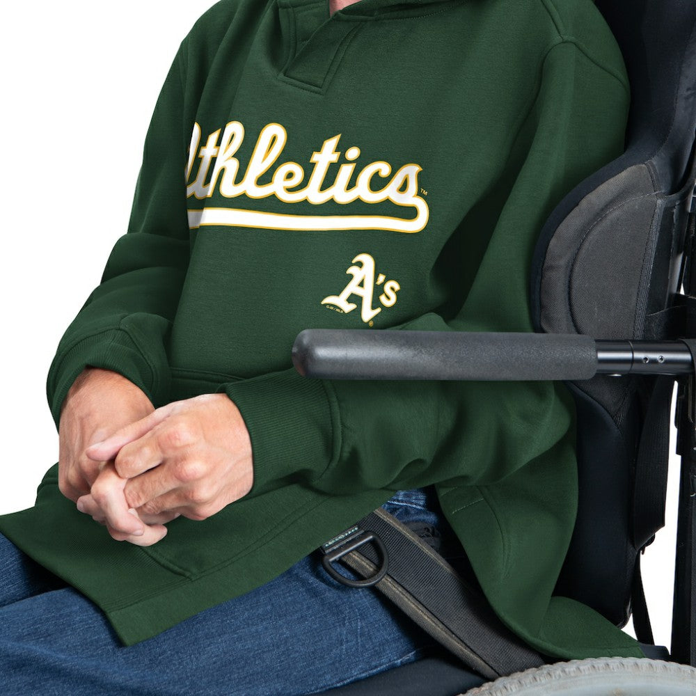Athletics G-III Sports by Carl Banks Adaptive Lockup Fleece Hoodie Lifestyle