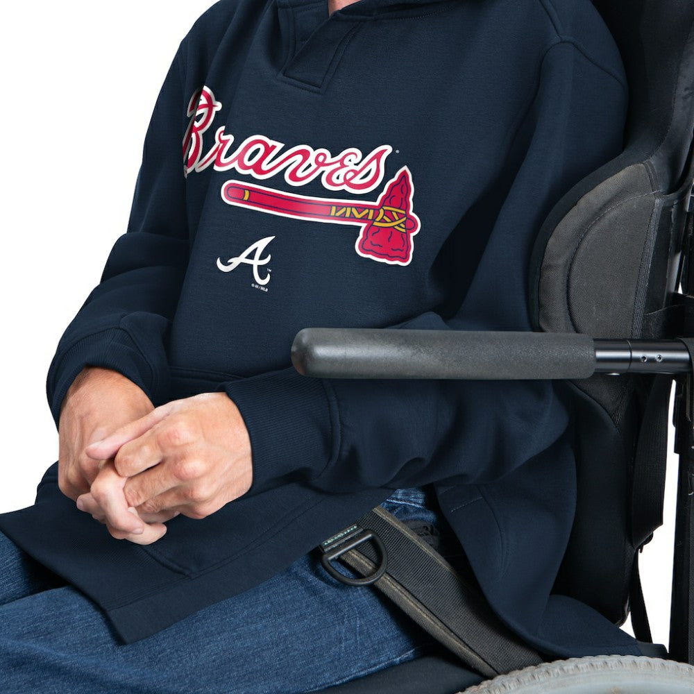 Atlanta Braves G-III Sports by Carl Banks Adaptive Lockup Fleece Hoodie discount