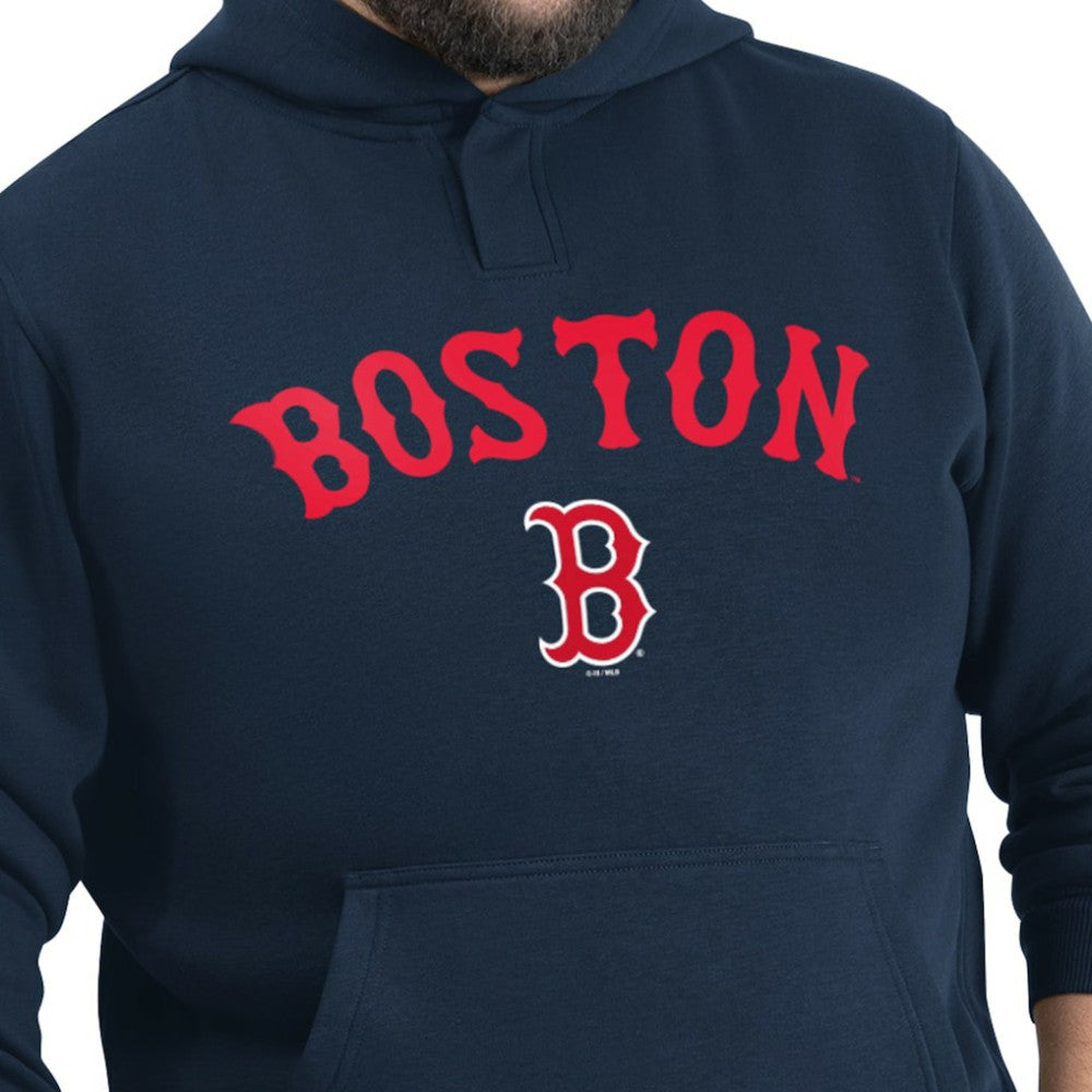 Boston Red Sox G-III Sports by Carl Banks Adaptive Lockup Fleece Hoodie Lifestyle