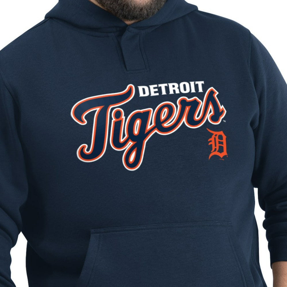 Detroit Tigers G-III Sports by Carl Banks Adaptive Lockup Fleece Hoodie for sale