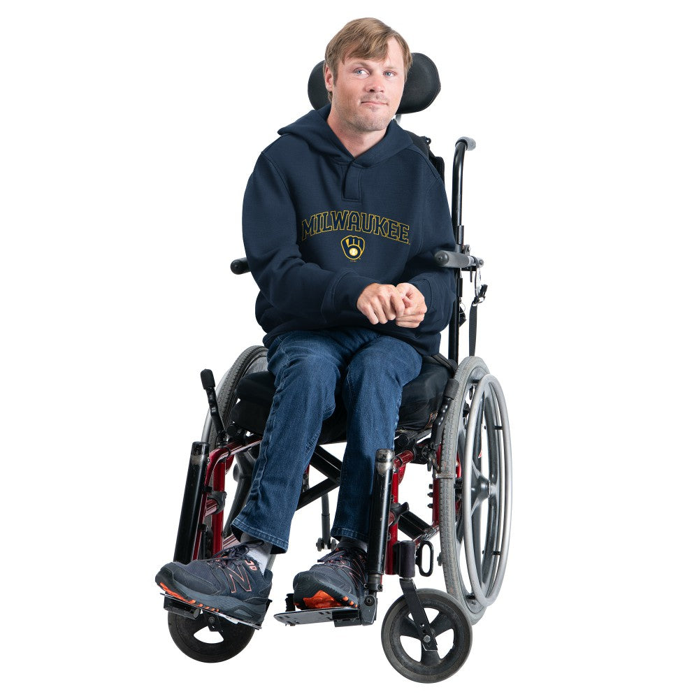 Milwaukee Brewers G-III Sports by Carl Banks Adaptive Lockup Fleece Hoodie Sale