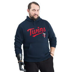 Minnesota Twins G-III Sports by Carl Banks Adaptive Lockup Fleece Hoodie Online