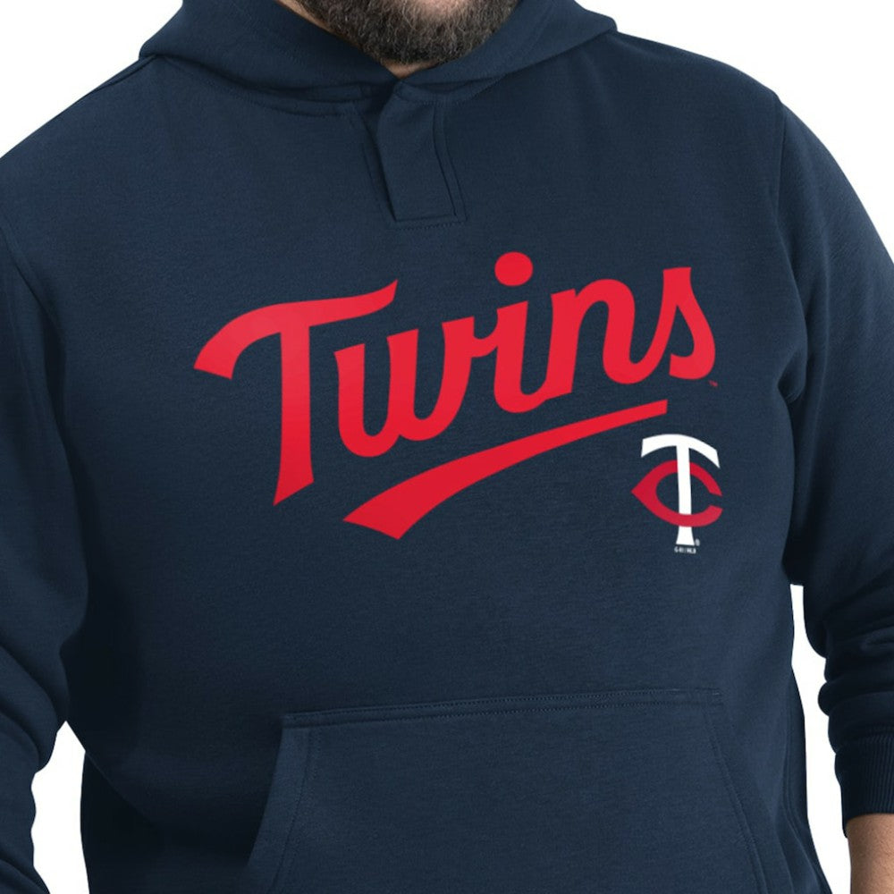 Minnesota Twins G-III Sports by Carl Banks Adaptive Lockup Fleece Hoodie Online