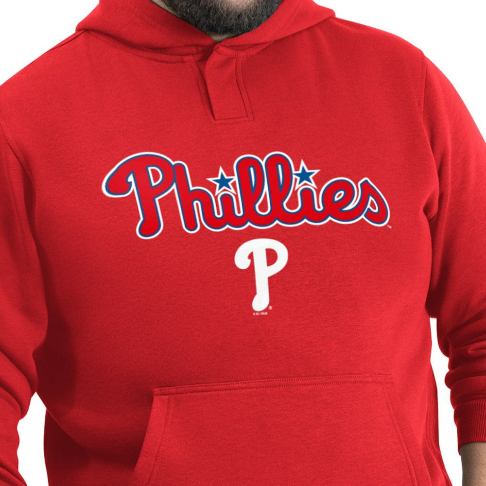 Philadelphia Phillies G-III Sports by Carl Banks Adaptive Lockup Fleece Hoodie On Sale