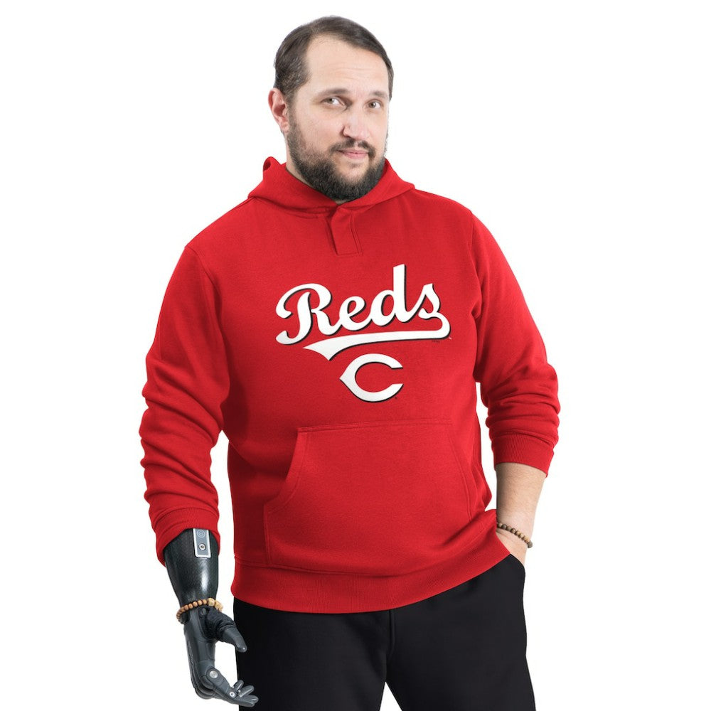 Cincinnati Reds G-III Sports by Carl Banks Adaptive Lockup Fleece Hoodie Near Me