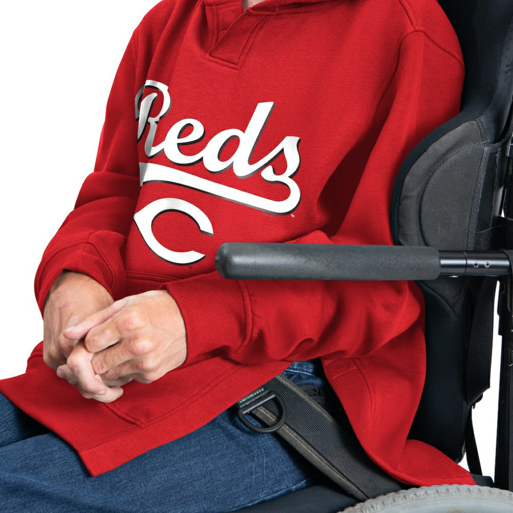 Cincinnati Reds G-III Sports by Carl Banks Adaptive Lockup Fleece Hoodie Near Me