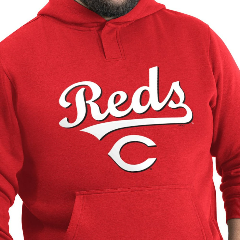 Cincinnati Reds G-III Sports by Carl Banks Adaptive Lockup Fleece Hoodie Near Me