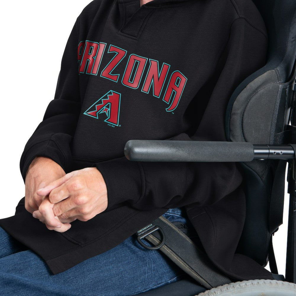Arizona Diamondbacks G-III Sports by Carl Banks Adaptive Lockup Fleece Hoodie discount