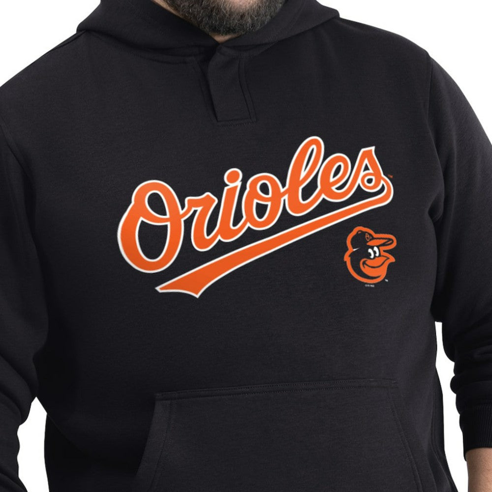 Baltimore Orioles G-III Sports by Carl Banks Adaptive Lockup Fleece Hoodie Clearance
