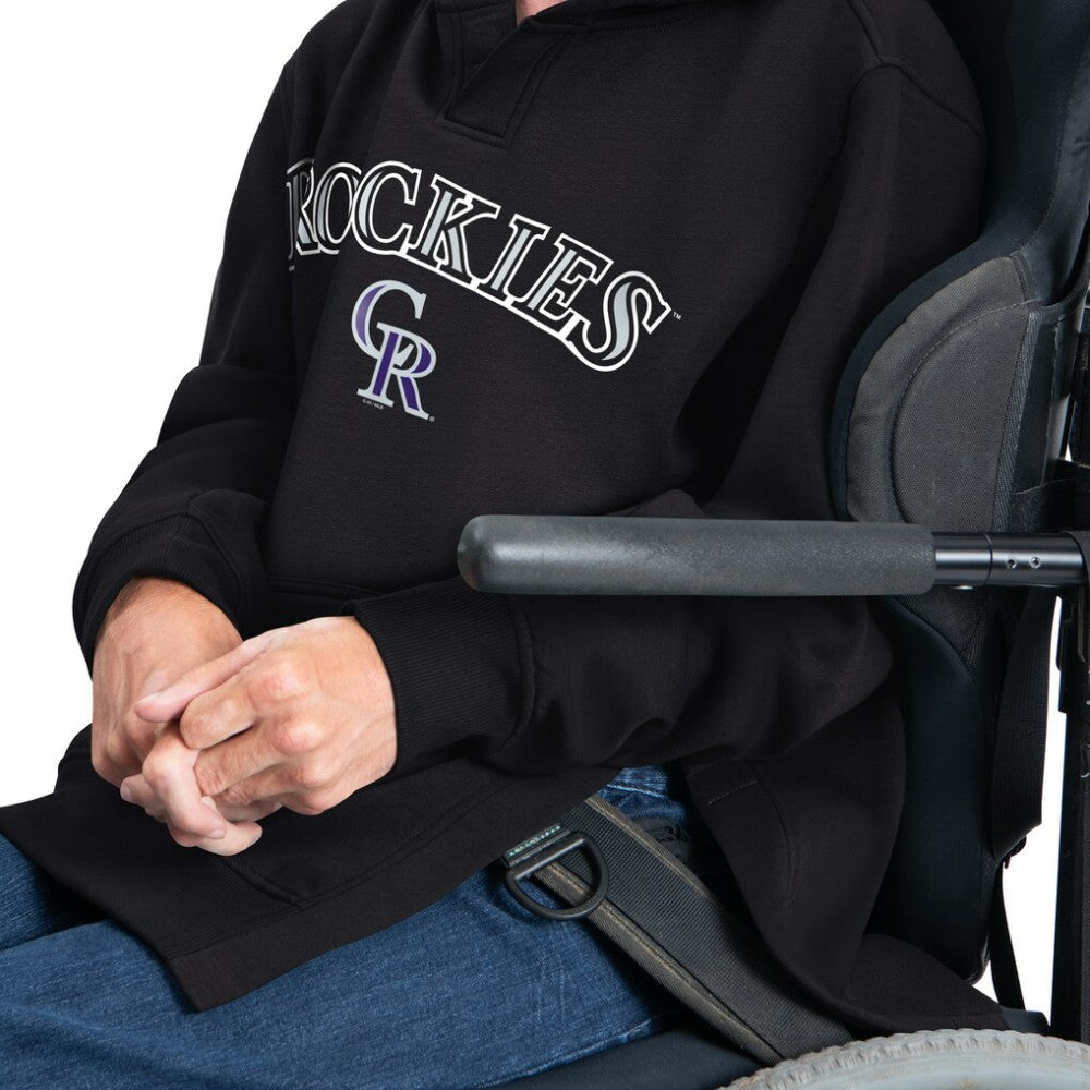 Colorado Rockies G-III Sports by Carl Banks Adaptive Lockup Fleece Hoodie Online