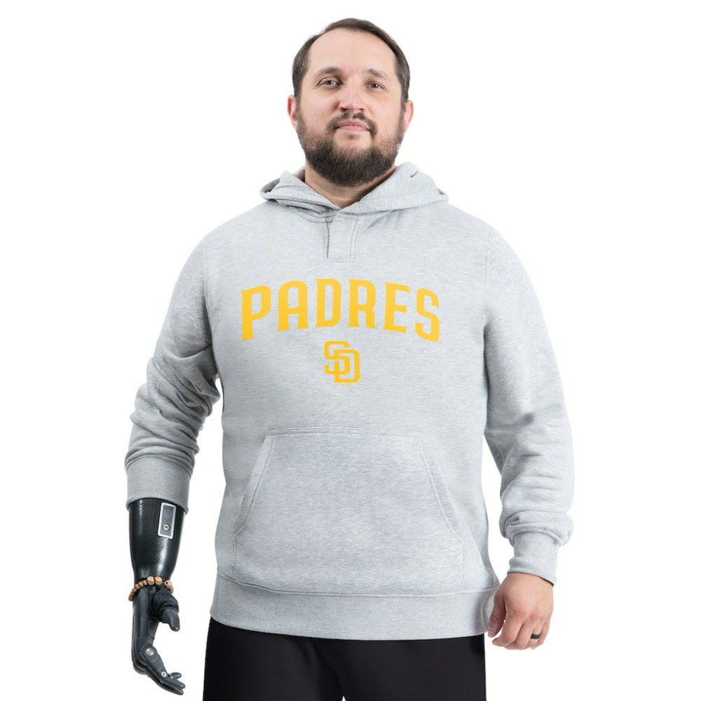 San Diego Padres G-III Sports by Carl Banks Adaptive Lockup Fleece Hoodie Clearance