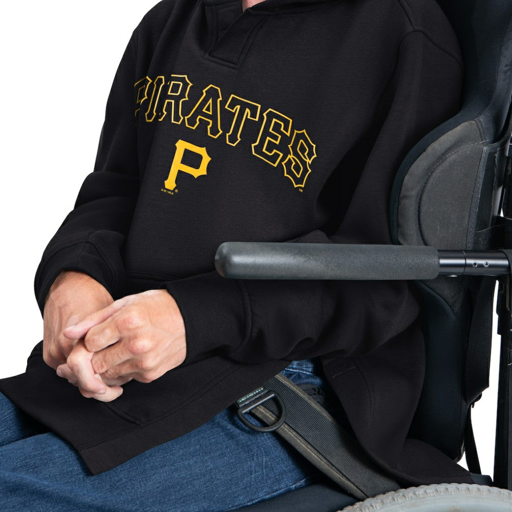 Pittsburgh Pirates G-III Sports by Carl Banks Adaptive Lockup Fleece Hoodie Clearance