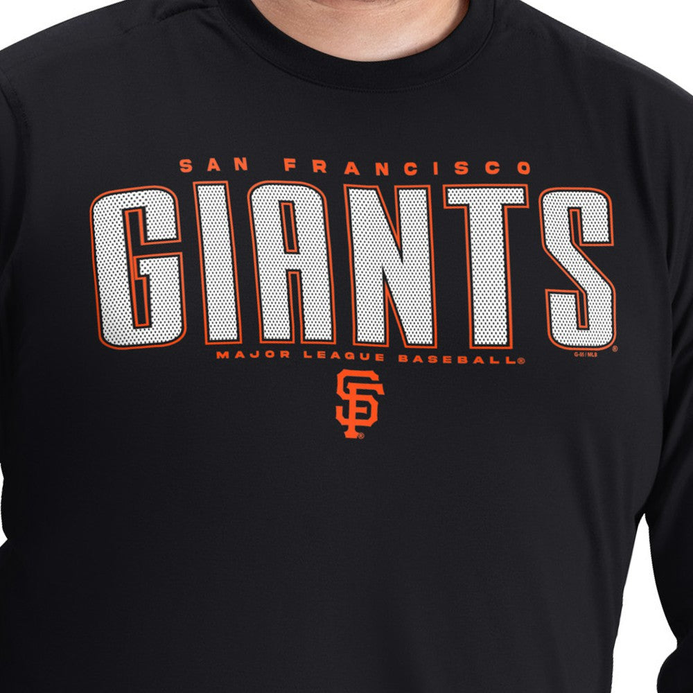 San Francisco Giants G-III Sports by Carl Banks Adaptive Long Sleeve T-Shirt On Sale