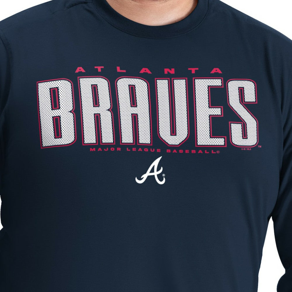 Atlanta Braves G-III Sports by Carl Banks Adaptive Long Sleeve T-Shirt Near Me