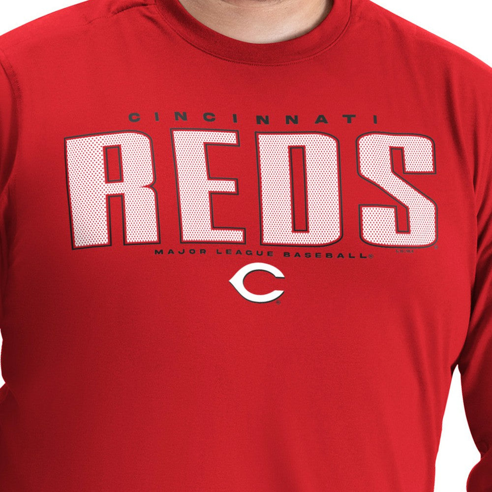 Cincinnati Reds G-III Sports by Carl Banks Adaptive Long Sleeve T-Shirt Online