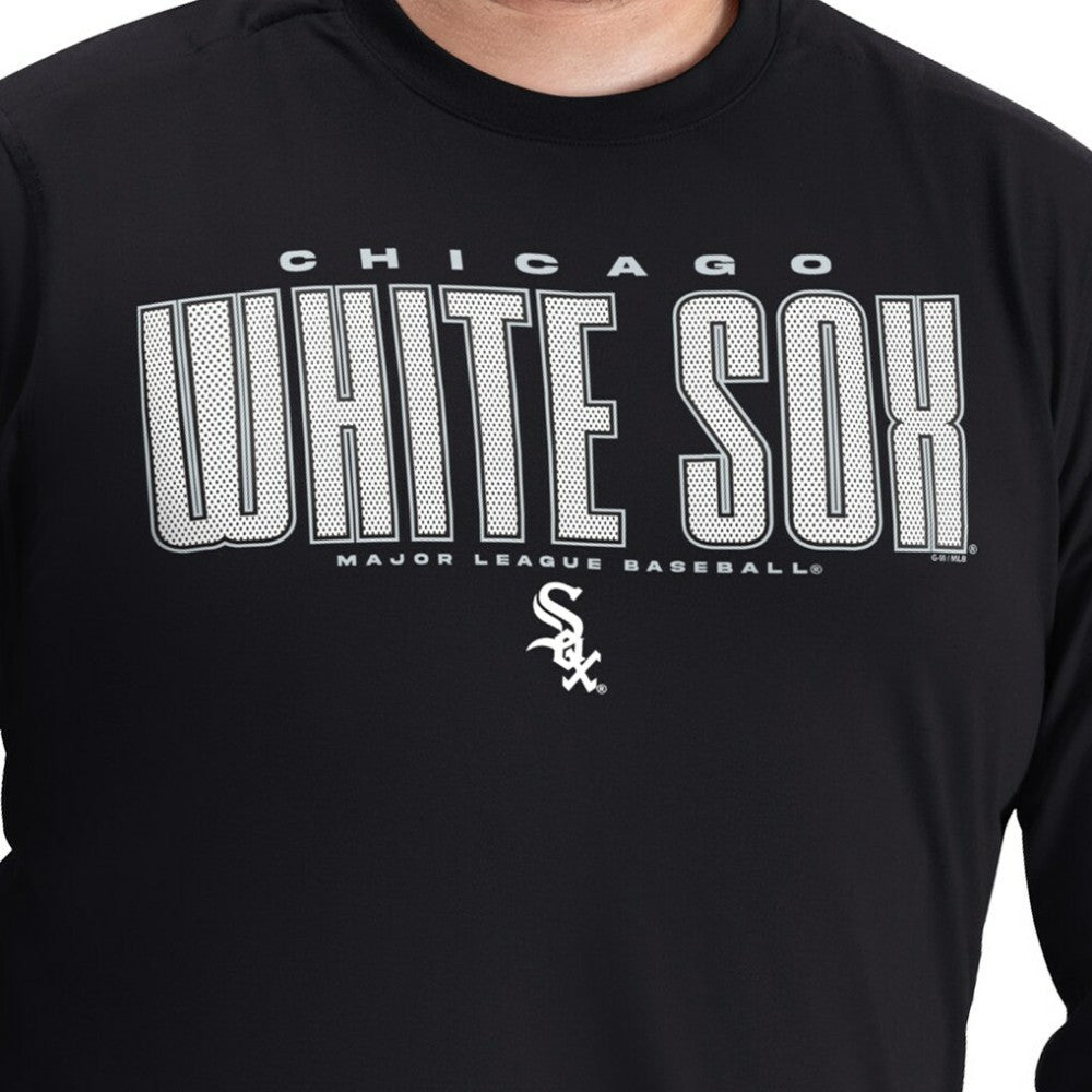 Chicago White Sox G-III Sports by Carl Banks Adaptive Long Sleeve T-Shirt Clearance