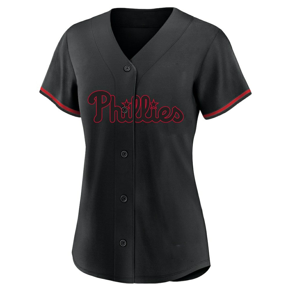 Bryce Harper Philadelphia Phillies Profile Women's Plus Size Player Name & Number Fashion Jersey Online