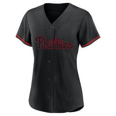 Bryce Harper Philadelphia Phillies Profile Women's Plus Size Player Name & Number Fashion Jersey Online