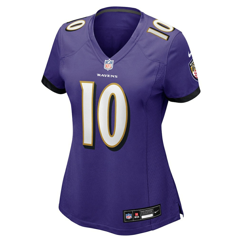 DeAndre Hopkins Baltimore Ravens Women's Team Game Jersey Purple - Nike
