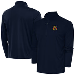 Club America Antigua Statement Quarter-Zip Pullover - Navy