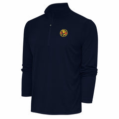 Club America Antigua Statement Quarter-Zip Pullover - Navy