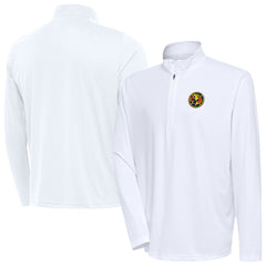 Club America Antigua Statement Quarter-Zip Pullover - White