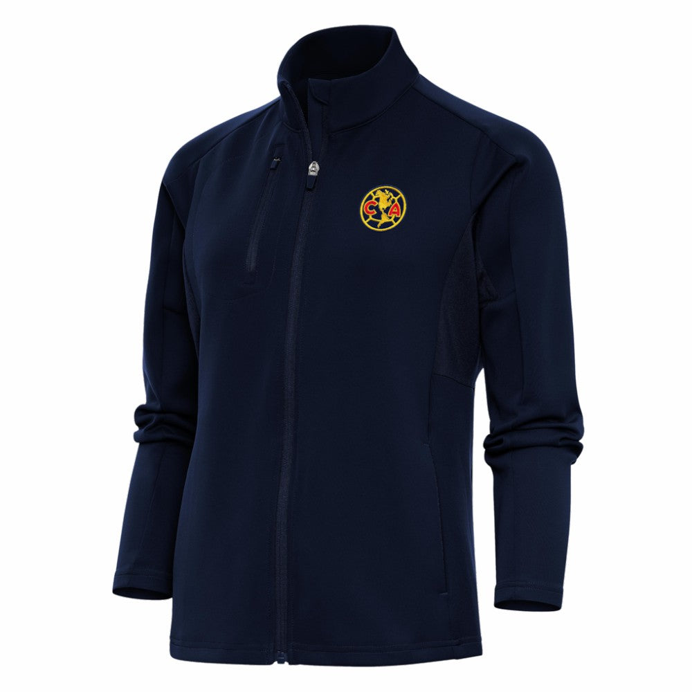 Club America Antigua Women's Genesis Full-Zip Jacket - Navy