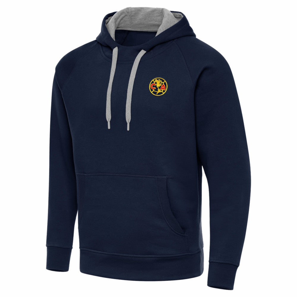 Club America Antigua Takeover Pullover Hoodie - Navy