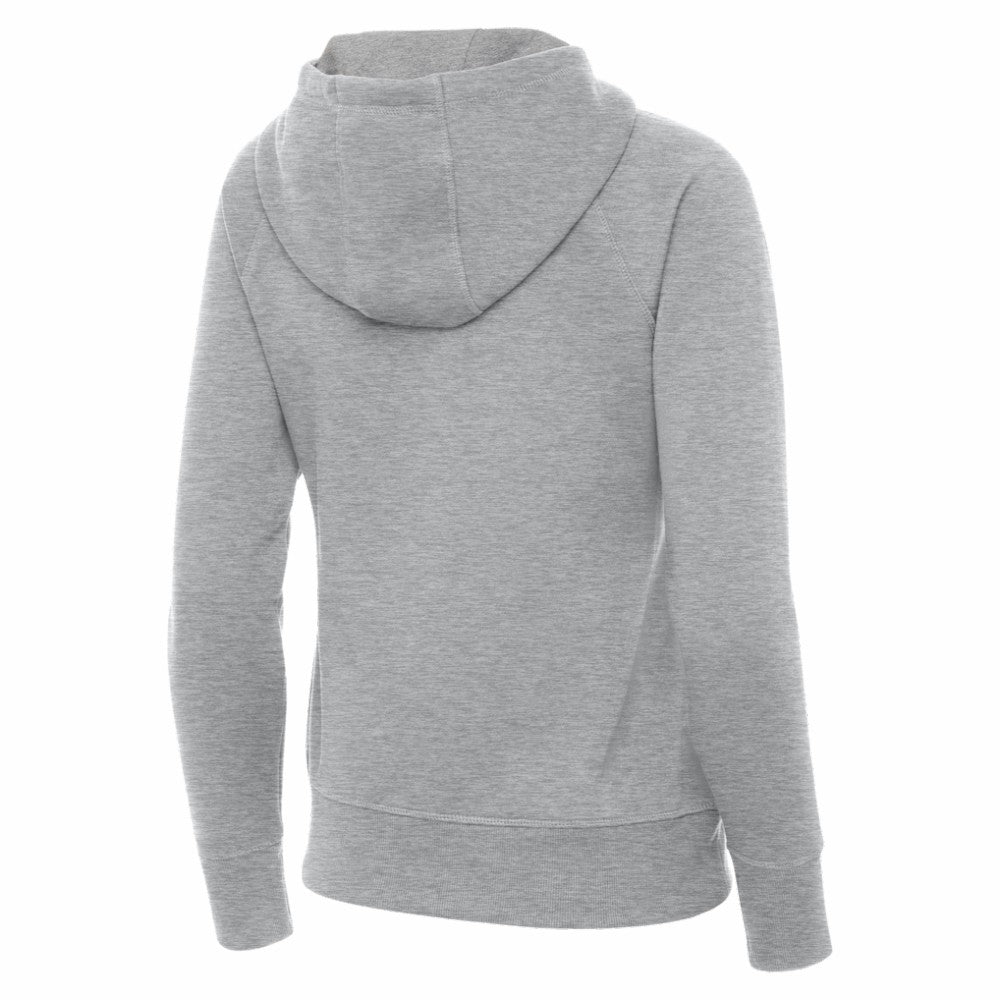 Club America Antigua Women's Takeover Full-Zip Hoodie - Heather Gray
