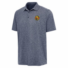 Club America Antigua Triple Shot Polo - Heather Navy