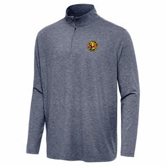 Club America Antigua Master Quarter-Zip Pullover - Heather Navy