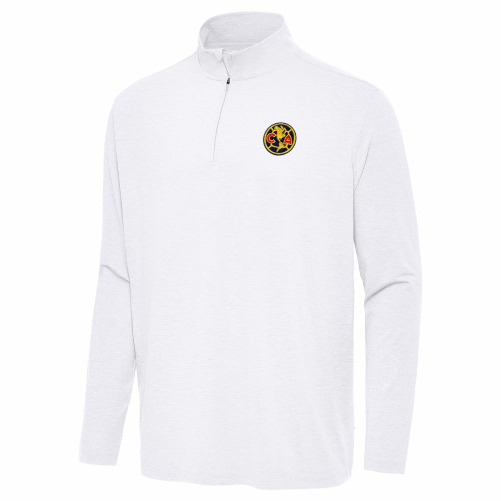 Club America Antigua Master Quarter-Zip Pullover - White